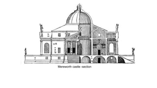 Mereworth castle -section
 
