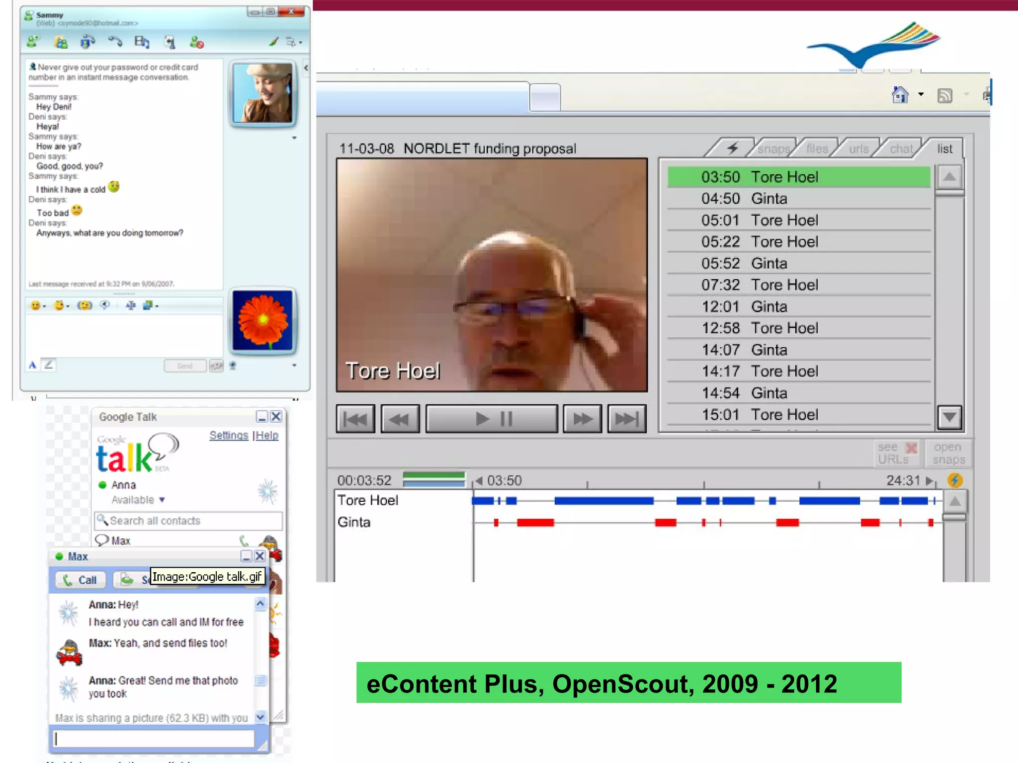 LLP-LdV-TOI-2008-LT-0022 eContent Plus, OpenScout,  2009 - 2012 