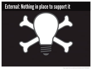 External: Nothing in place to support it

http://www.flickr.com/photos/richardwinchell/130344669/

 