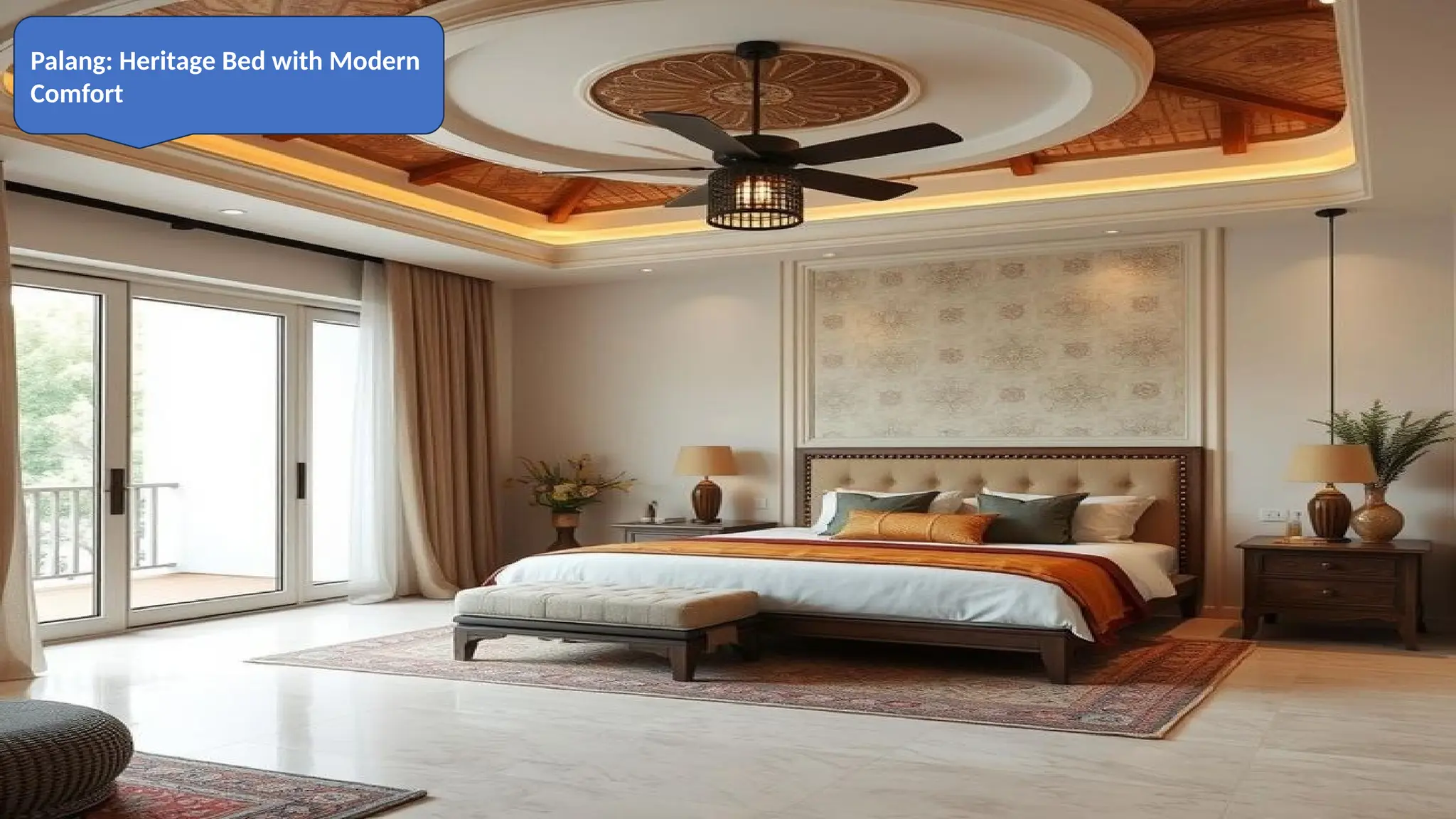 Palang: Heritage Bed with Modern
Comfort