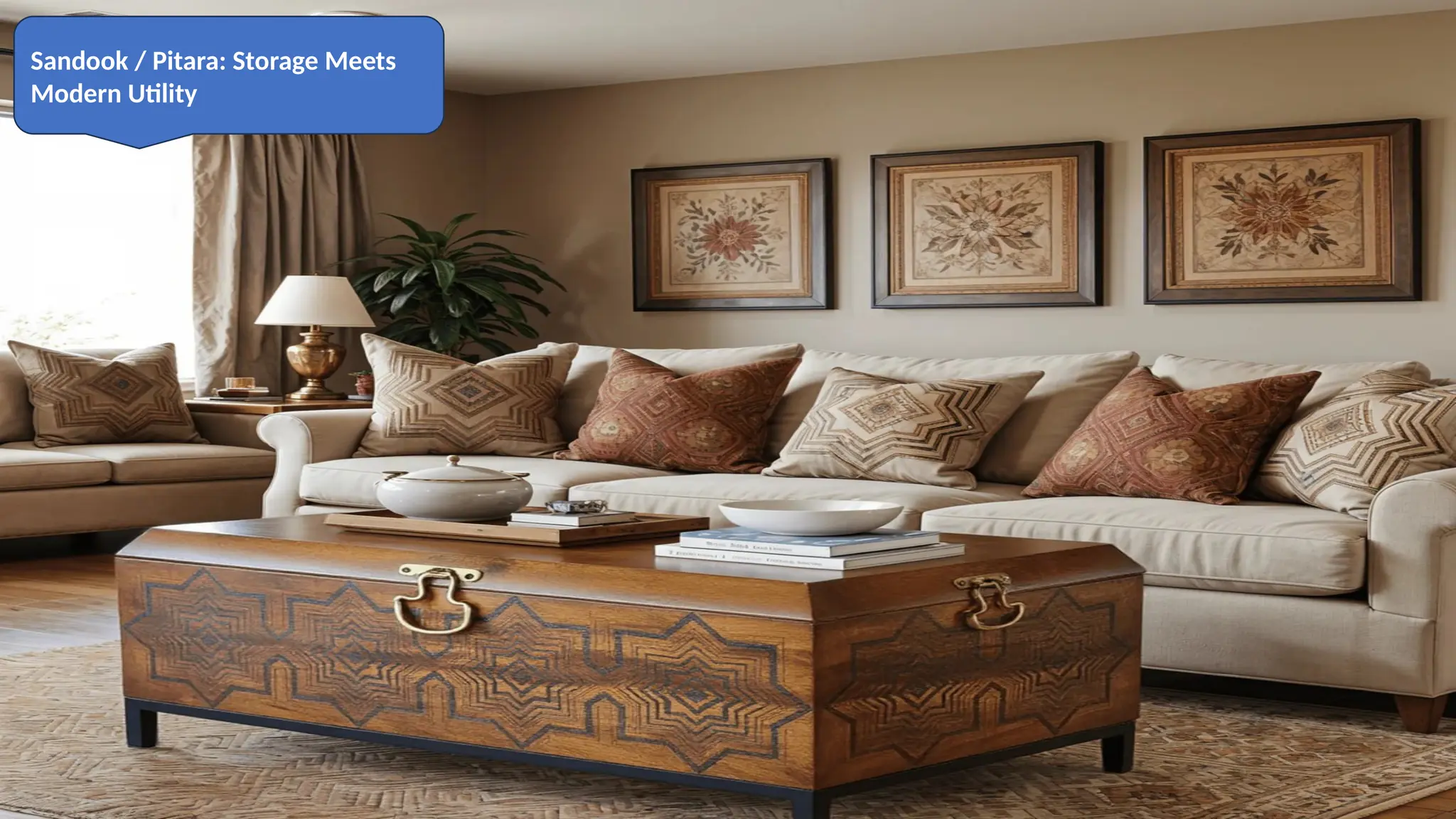 Sandook / Pitara: Storage Meets
Modern Utility