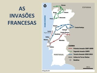 AS
 INVASÕES
FRANCESAS
 
