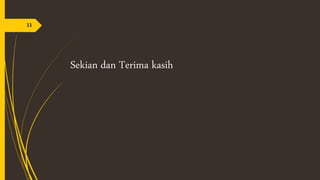 Sekian dan Terima kasih
11
 