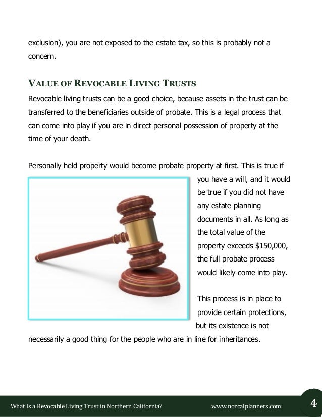 Revocable Living Trusts in California