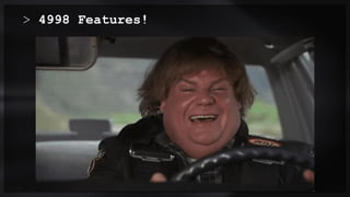 > 4998 Features!
0.0/00Title . @Speaker . Location
 