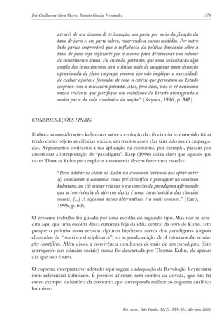 Revolciones CientíFicas Y Keynesianas