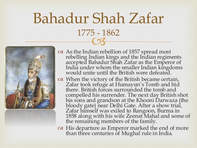 The Indian Rebellion Of 1857 The Indian Rebellion Of 1857