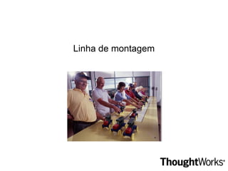 Baixo índice de interação Ciclo de Feedback muito longo Proteção contra o cliente Dificuldade de mudança Previsibilidade a longo prazo Baixa motivação Trate as pessoas como macaquinhos Macaquinhos elas serão 