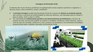 Revolucao Verde - slides de aula sobre a | PDF
