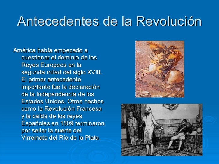 RevolucióN De Mayo Antecedentes