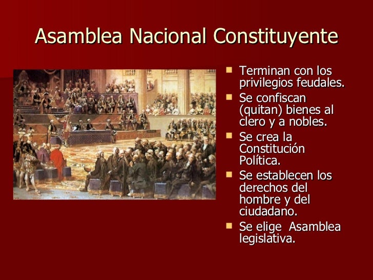 Resultado de imagen para IMAGENES DE  Las asambleas nacionales constituyentes desde el siglo XVIII
