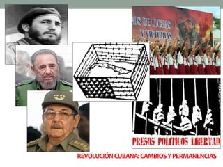 REVOLUCIÓN CUBANA: CAMBIOS Y PERMANENCIAS 
 