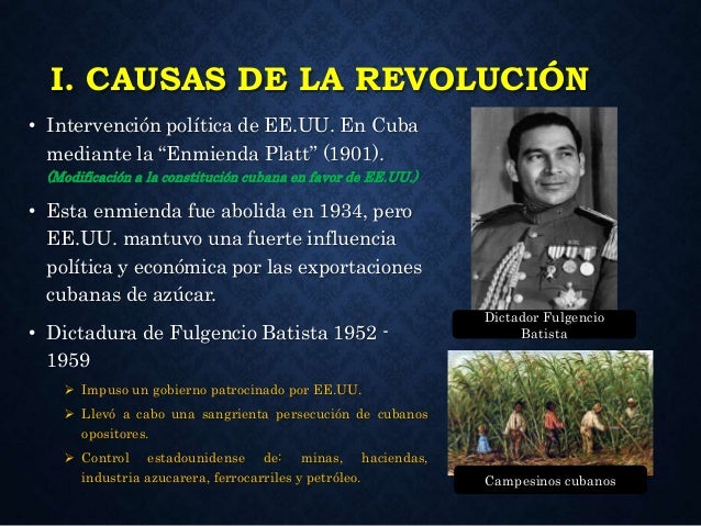 Las Causas De La Revolución Cubana es.slideshare.net