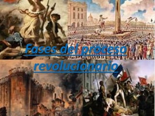 Fases del proceso 
revolucionario 
 
