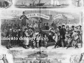 cimiento demográfico
 
