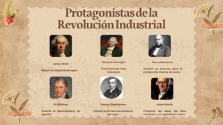 Revolución Industrial, logros, desventajas, protagonistas | PDF
