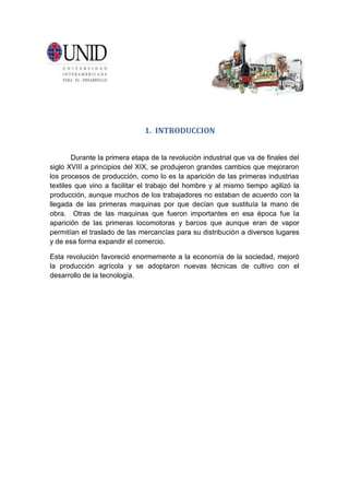 REVOLUCION INDUSTRIAL