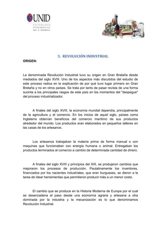 REVOLUCION INDUSTRIAL