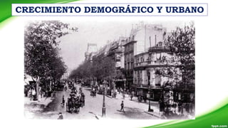CRECIMIENTO DEMOGRÁFICO Y URBANO
 