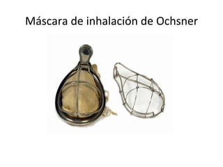 Máscara de inhalación de Ochsner 