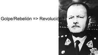 Golpe/Rebelión => Revolución?
 