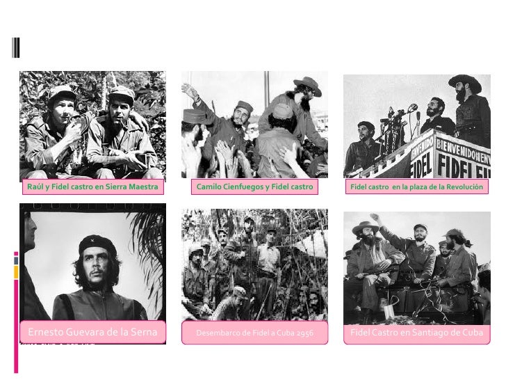Revolucion cubana lideres