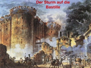 Der Sturm auf die
Bastille
 