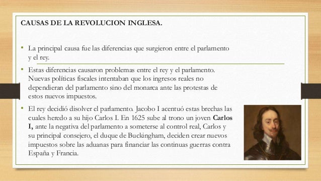 Revolucion inglesa