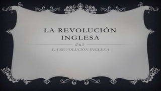 Revolución inglesa