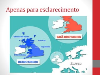 Apenas para esclarecimento
 