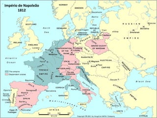 Império de Napoleão 1812 
