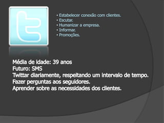  Estabelecer conexão com clientes.