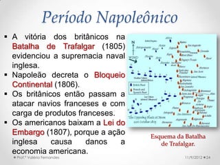 Período Napoleônico




Prof.ª Valéria Fernandes           11/9/2012   25
 