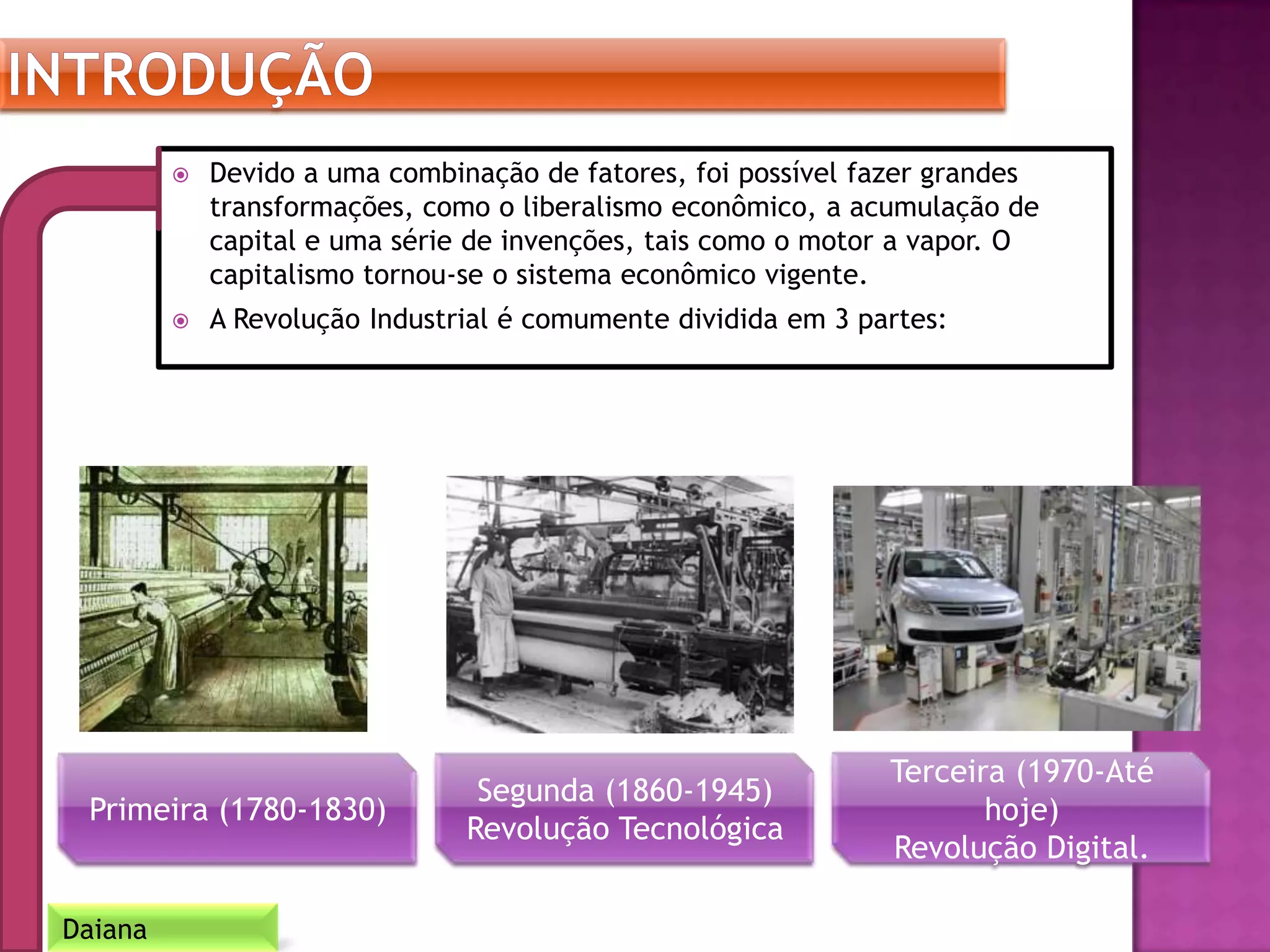 Revolução industrial | PPTX