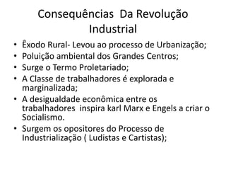 Revolução industrial | PPTX
