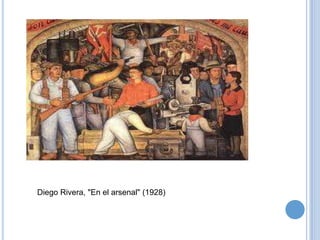 Diego Rivera, "En el arsenal" (1928)

 