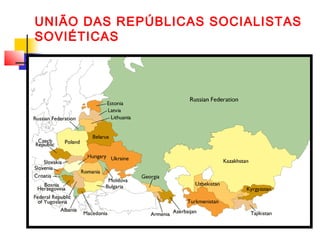 UNIÃO DAS REPÚBLICAS SOCIALISTAS
SOVIÉTICAS

 
