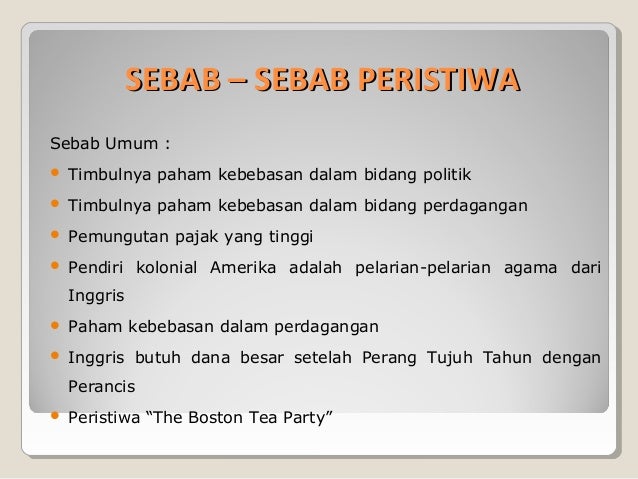 Revolusi Amerika Revolusi Amerika