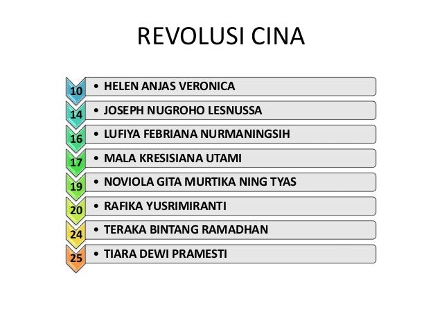 Revolusi Cina Xi Ips 3