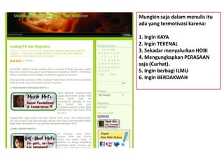 [R]evolusi Media Jurnalistik Virtual KedokteranBelumadapublikasiresmitentangsejarahjurnalistikkedokteran Indonesia diduniamaya.
