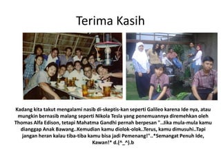 DalambukuBusiness@The Speed Of Thought (Gramedia,2000) Menciptakansuatumasyarakatbelajar yang salingterhubung. 