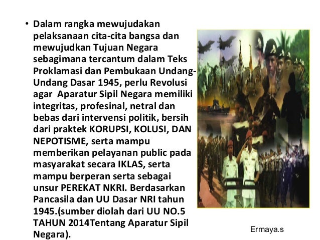 Revolusi mental asn ,camat dan desa