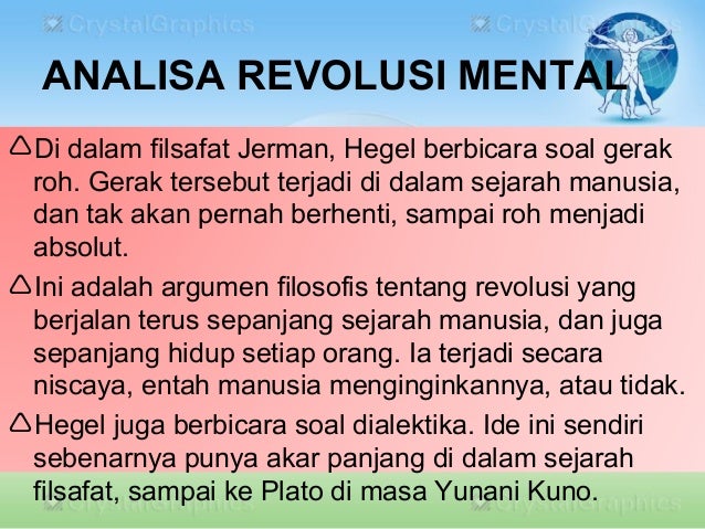 Revolusi Mental Dalam Perspektif Pancasila Revolusi Mental Dalam Perspektif Pancasila