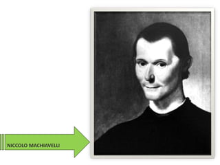 NICCOLO MACHIAVELLI
 