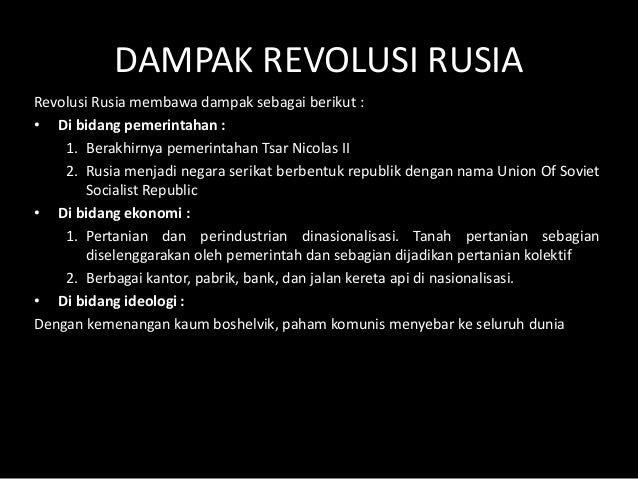 Revolusi Rusia