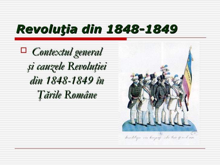 Revolutia De La 1848 1849 Slide Share