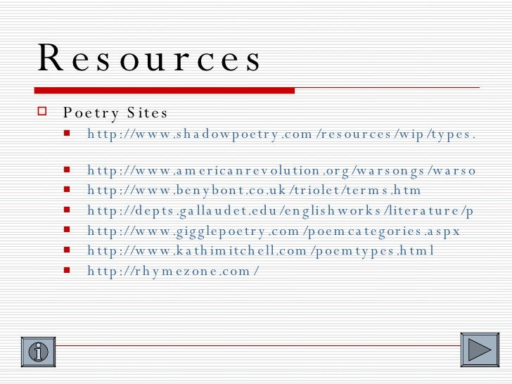 Revolutionary War Poetry Final