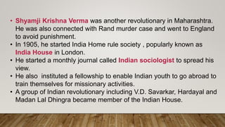 Revolutionary Nationalism in India