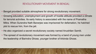 Revolutionary Nationalism in India