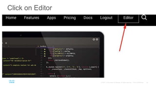 “We get information from our
ticketing system using a Cisco
Spark bot”
- @josebogarin, Chief Innovation
Officer at Altuscr
 